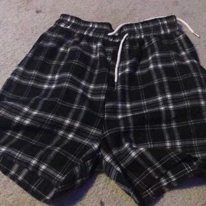 SHEIN Plaid Shorts